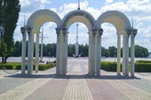 Адмиралтейская набережная в Воронеже